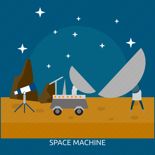Machine, space, space machine, technology, universe icon - Download on Iconfinder