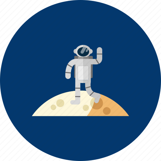 Astronaut, circle, concept, design, galaxy, object, space icon - Download on Iconfinder