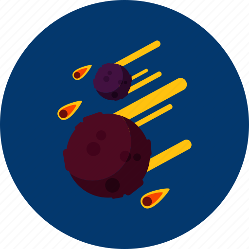 Asteroid, circle, concept, design, galaxy, object, space icon - Download on Iconfinder