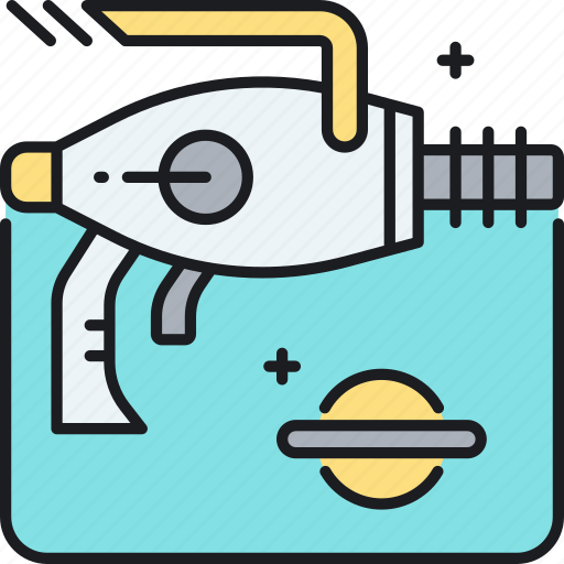 Alien, weapon, blaster, gun icon - Download on Iconfinder