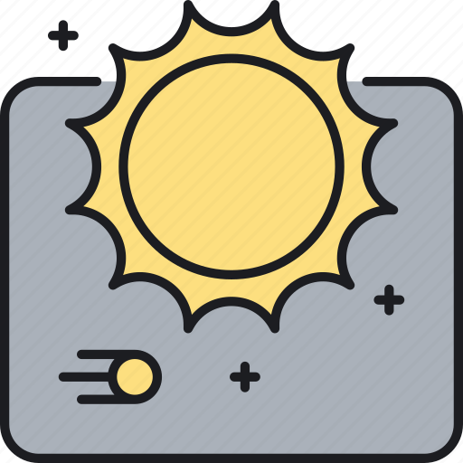 Sun, sunlight, sunny, comet icon - Download on Iconfinder