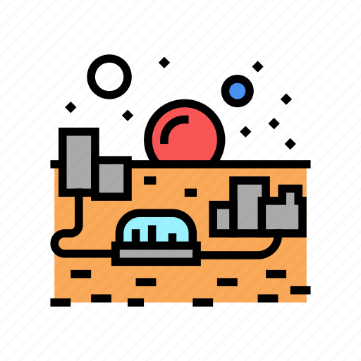 City, mars, base, new, home, construction icon - Download on Iconfinder