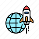 rocket, fly, other, planet, space, transport