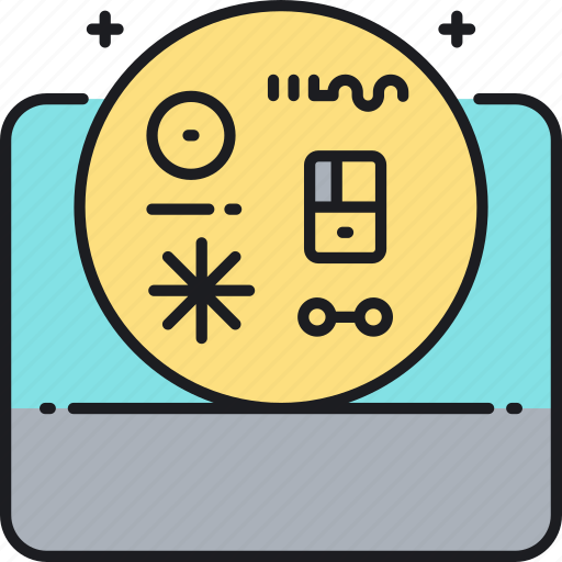 Voyager, golden, record icon - Download on Iconfinder