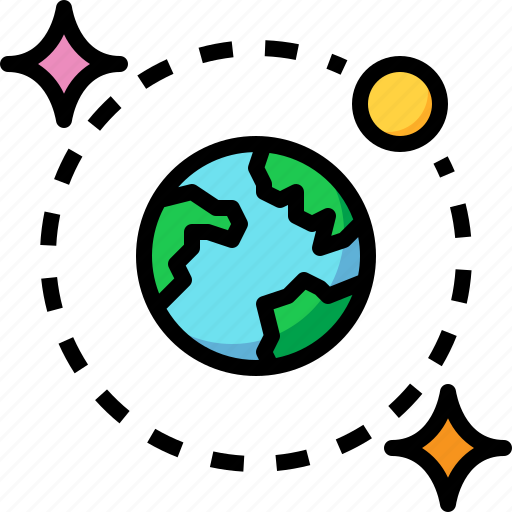 Astronomy, earth, orbit, planet, science, space, universe icon - Download on Iconfinder
