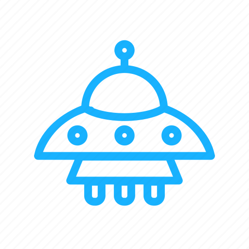 Alien, outer space, outline, plane, space, transport, ufo icon - Download on Iconfinder