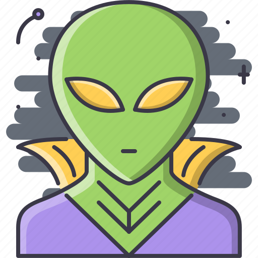 Alien, astronomy, cloak, discovery, space, star icon - Download on Iconfinder