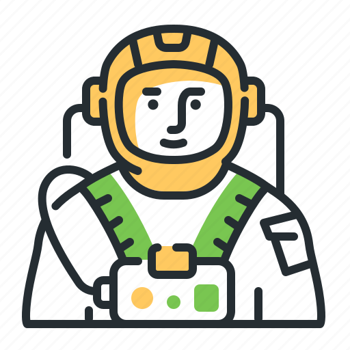 Astronaut, cosmonaut, space, spaceman icon - Download on Iconfinder