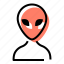 alien, space, extraterrestrial, guest