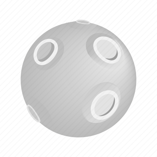 Crater, full, illustration, isometric, luna, lunar, moon icon - Download on Iconfinder