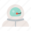 astronaut, avartar, character, space, space suit 