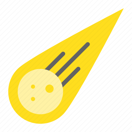 Asteroid, astronomy, comet, meteor, space, star icon - Download on Iconfinder