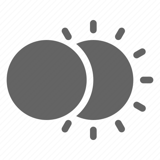 Eclipse, moon, solar, sun icon - Download on Iconfinder