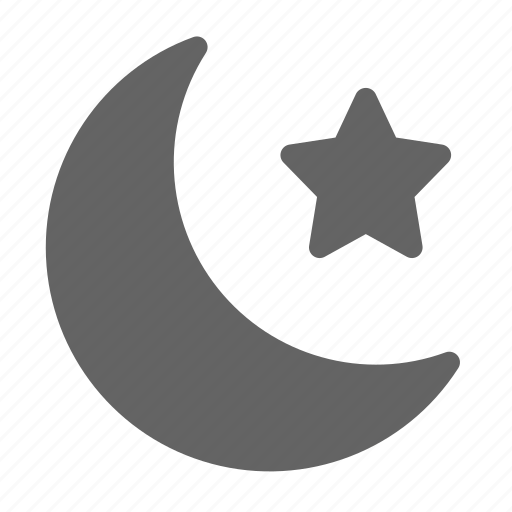 Moon, moonlight, night, star icon - Download on Iconfinder