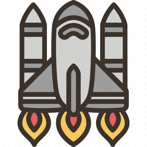 Booster, spaceship, shuttle, launch icon - Download on Iconfinder