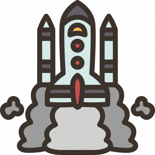 Rocket, launch, spacecraft, mission, astronomy icon - Download on Iconfinder