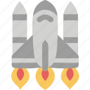 booster, spaceship, shuttle, launch