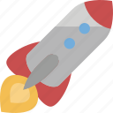 rocket, space, launch, spacecraft, flight