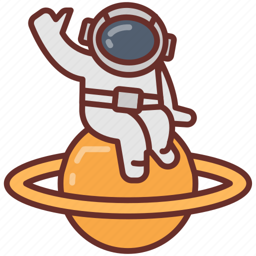 Space, suit, robe, aerial, man, sun, orbit icon - Download on Iconfinder