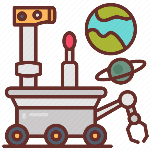Lunar, rover, cart, moon, car, space, mission icon - Download on Iconfinder