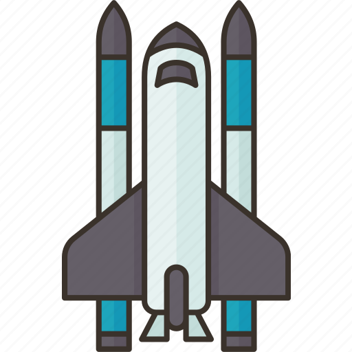 Shuttle, space, booster, launch, rocket icon - Download on Iconfinder
