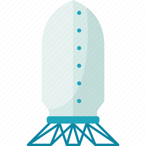 Payload, cargo, rocket, spacecraft, space icon - Download on Iconfinder