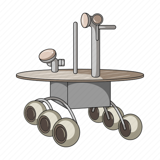 Apparatus, equipment, moon rover, ship, space, technology, transport icon - Download on Iconfinder