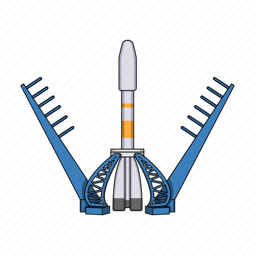 Apparatus, equipment, rocket, ship, space, technology icon - Download on Iconfinder