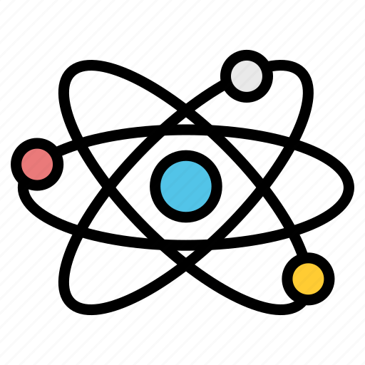 Atom, atomic, electron, molecular, science icon - Download on Iconfinder