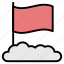 check, cloud, data, flag, mark, red, weather 