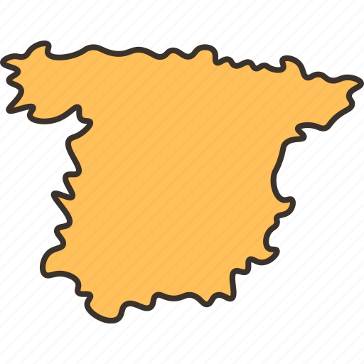 Spain, map, region, geography, country icon - Download on Iconfinder