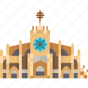 cathedral, sevilla, church, landmark, architecture