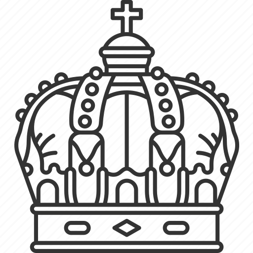 Crown, royal, heraldry, kingdom, spain icon - Download on Iconfinder