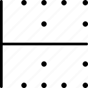 border, grid, horizontal, row, side, table