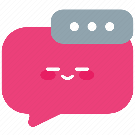 Speech, bubble, happy, conversation, chat, communication, message icon - Download on Iconfinder