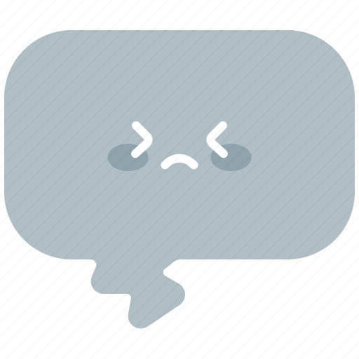 Speech, bubble, nervous, fear, chat, communication, message icon - Download on Iconfinder