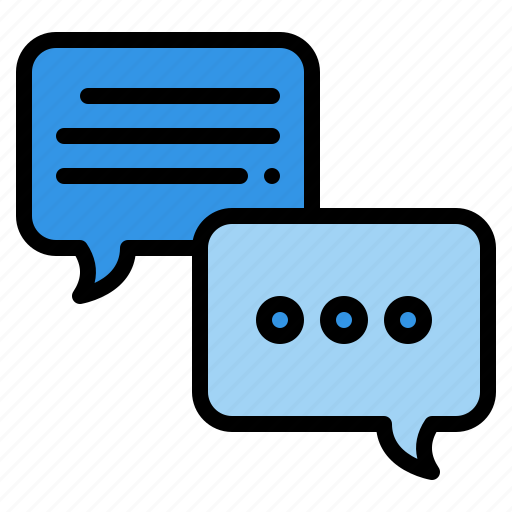 Conversation, speech, bubble, talk, chat icon - Download on Iconfinder