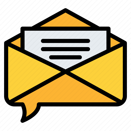Mail, speech, bubble, message, email icon - Download on Iconfinder