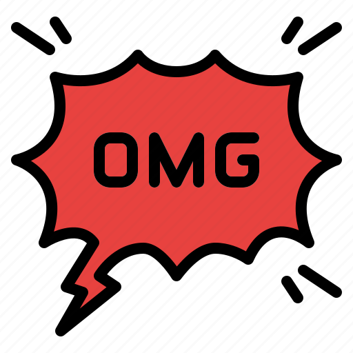Speech, bubble, omg, loud, talk icon - Download on Iconfinder