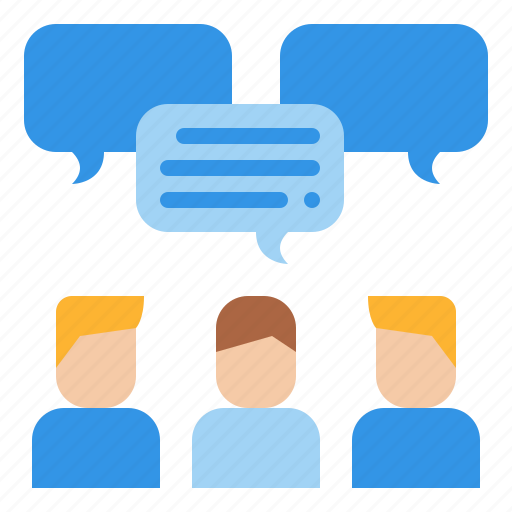 Conversation, group, talk, chat, meeting icon - Download on Iconfinder