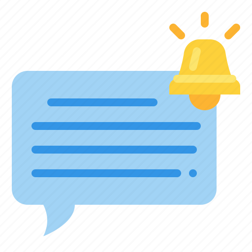 Messages, notification, speech, bubble, conversation icon - Download on Iconfinder