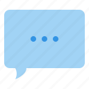 speech, bubble, typing, chat, message