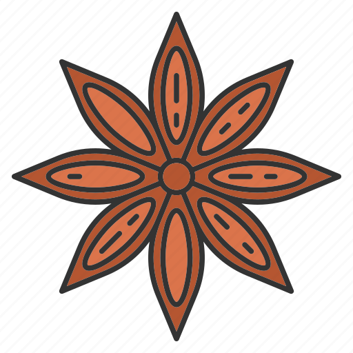 Anise, aniseed, aroma, condiment, flower, seasoning, spice icon - Download on Iconfinder