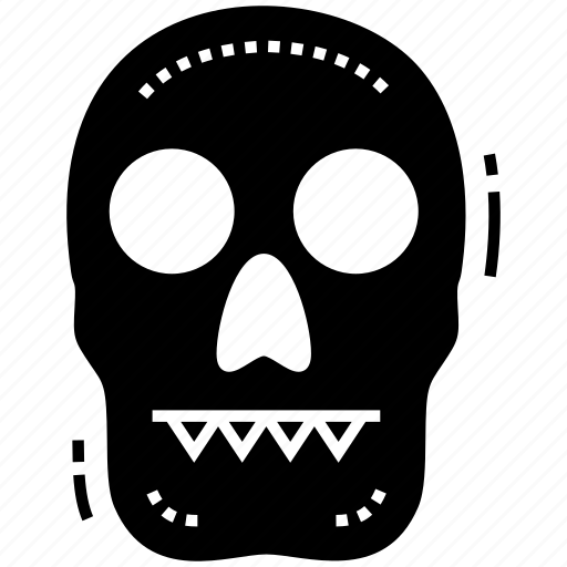 Cranial bones, dead head, death symbol, human skull, skeleton system, spooky face icon - Download on Iconfinder