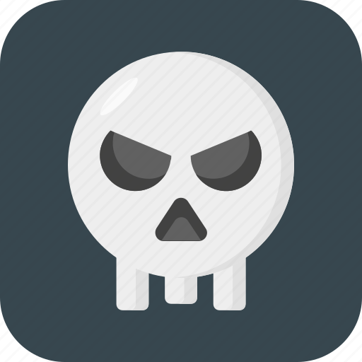 Bone, halloween, skeleton, skull icon - Download on Iconfinder
