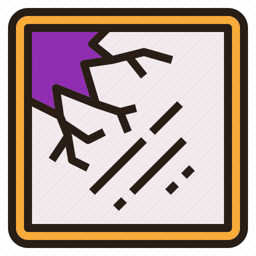 Broken, halloween, scary, window icon - Download on Iconfinder