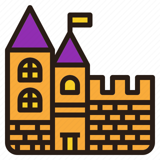 Castle, ghost, house, old, resident, scary icon - Download on Iconfinder