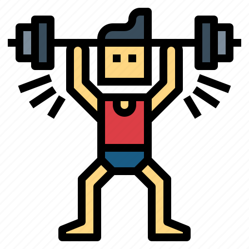 Exercise, people, sport, weightlifting icon - Download on Iconfinder
