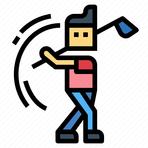 Golf, golfing, people, sport icon - Download on Iconfinder