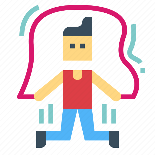 Exercise, jumping, people, rope, sport icon - Download on Iconfinder